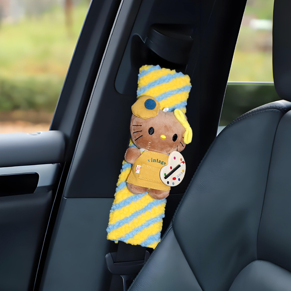 Funda Protectora de Hombro para Cinturón de Seguridad de Auto Decorativo para Automóvil