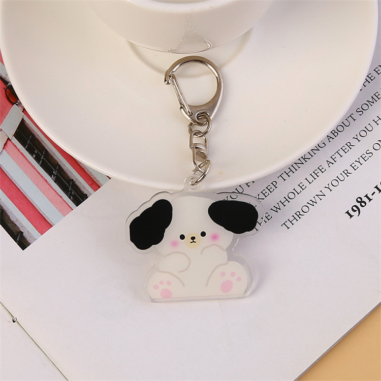 Insアニメかわいい熊動物アクリルキーホルダー卸売り学生カバン掛けアクセサリープレゼント|undefined