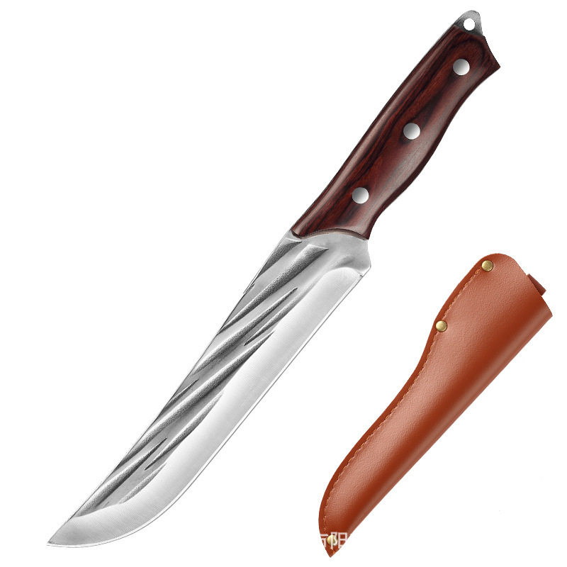 단조 정육점 칼 (홀스터)