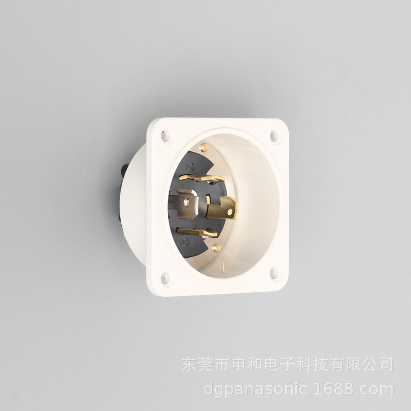 日本AMERICAN DENKI美国电机工业插头4365N美标电源插头30A 600V