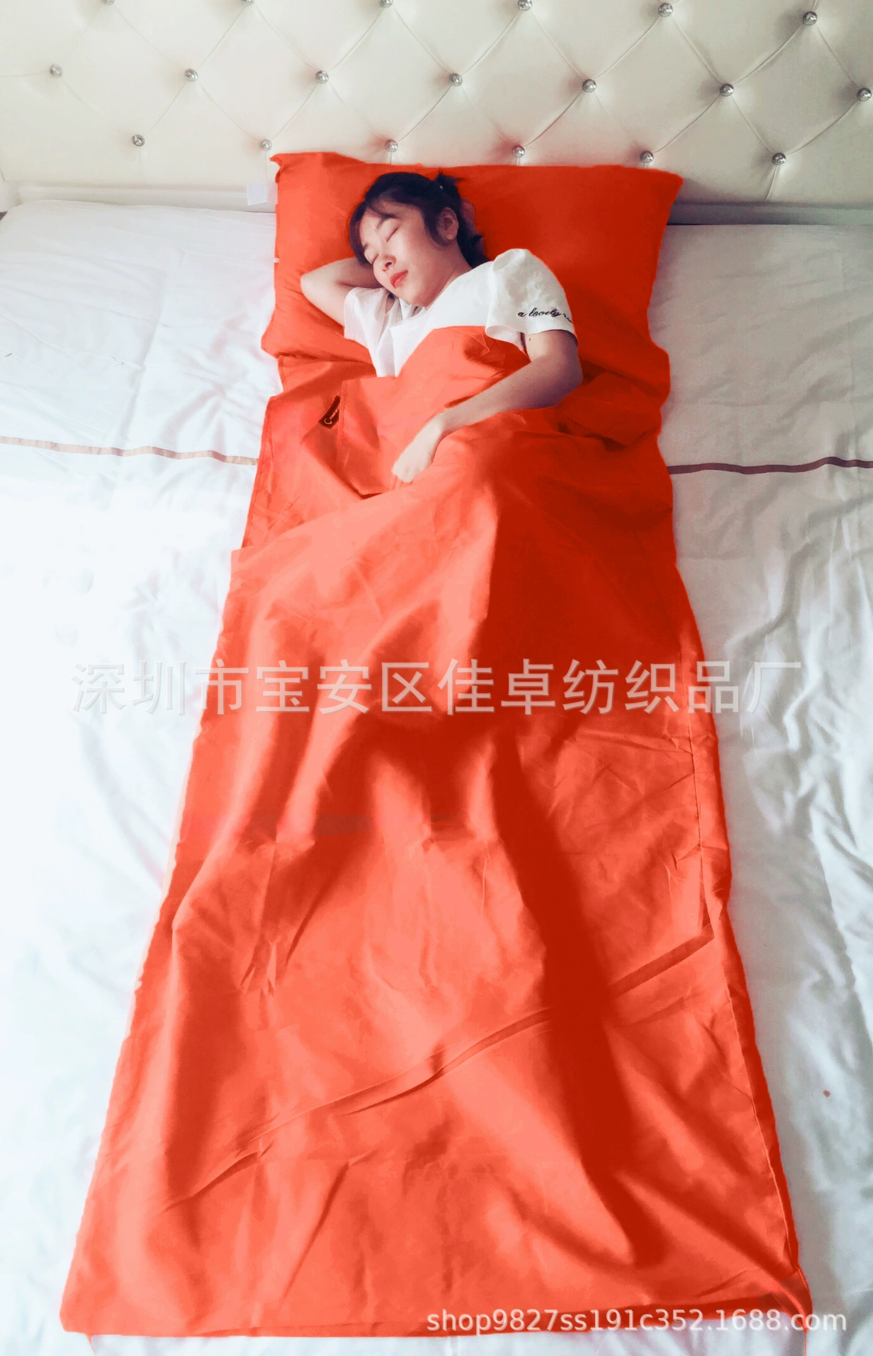 Ultra light handheld thin sleeping bag for adults for traveling, direct factory sales