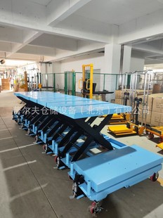 Roller electro-hydraulic lifting platform car mold bull's eye ball car sliding platform trolley roller car
