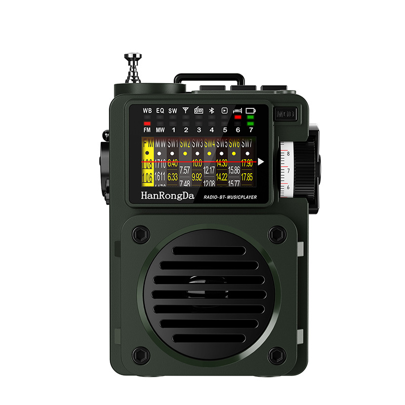 Comercio exterior transfronterizo al por mayor HRD700 radio multibanda mini pequeño Bluetooth altavoz tarjeta búsqueda automática