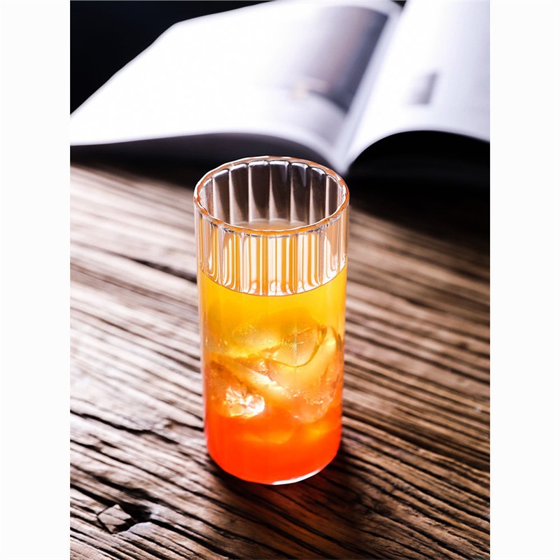 Taza de cóctel de estilo japonés, taza de cóctel, taza de alta bola, taza de marea, taza de té de hielo, taza de vidrio, taza de bebida ultra alta, taza de bebida larga