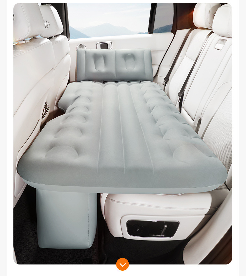 Car-borne Automatic Inflatable Bed Cushion Car SUV Rear Seat Pneumatic Travel Bed Car Sleeping Artifact for Internal Use