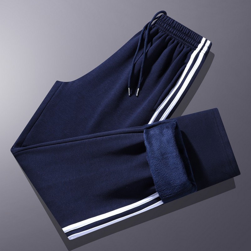 (super soft velvet cotton) two stripes navy blue