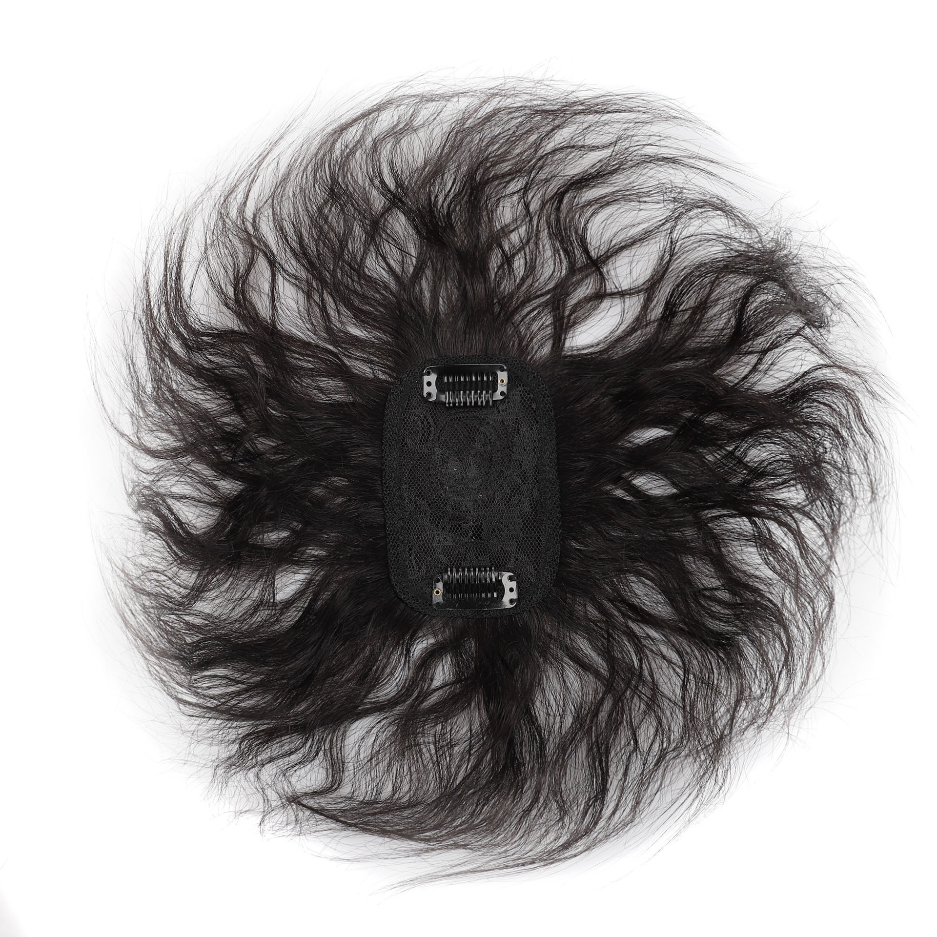 Real hair replacement block 7*10 centimeter lady Toupee Corn have cash less than that is registered in the accounts Old age Toupee Hairpiece woman