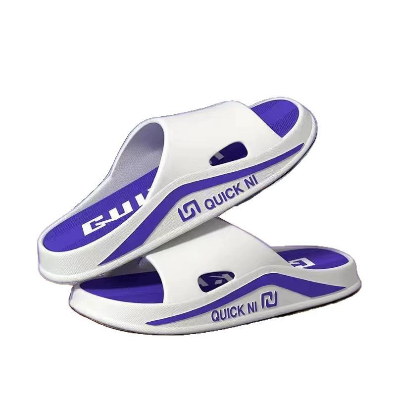 [Feeling like stepping on shit] Men's four-season thick-soled super-soft home bathroom bathing Internet celebrity sandals for women
