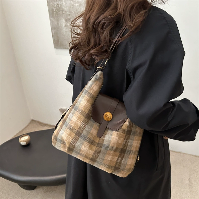 Autumn backpack for leisure, one-shoulder bag, Korean style