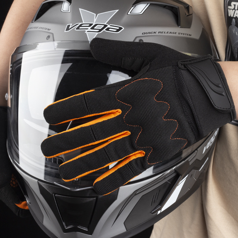 Välisrattakindad Meeste ja naiste mootorrattakindad viitavad kõik mägirattasõiduvarustusele, libisemisvastane puuteekraan_voghion.com