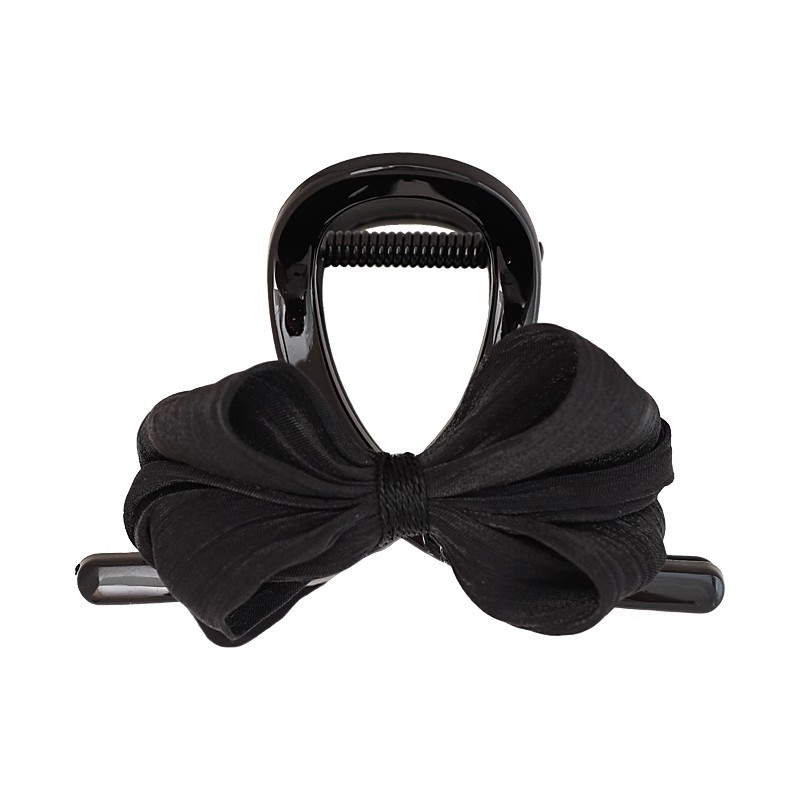 Sen simple tejido cabello agarrado detrás del cerebro clip de pescado medio agarrado clip de arco temperamento cabello gorra gorra para mujer