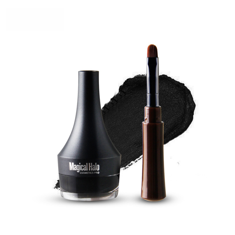 Makeup Magical Halo Waterproof Eyeliner Cream Non-blooming Eyebrow Cream Factory Outlet
