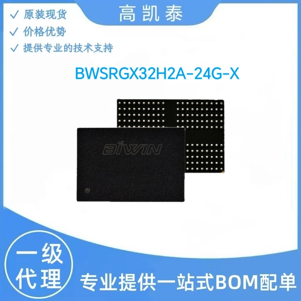 Biwin BWSRGX32H2A-24G-X LPDDR4X内存芯片