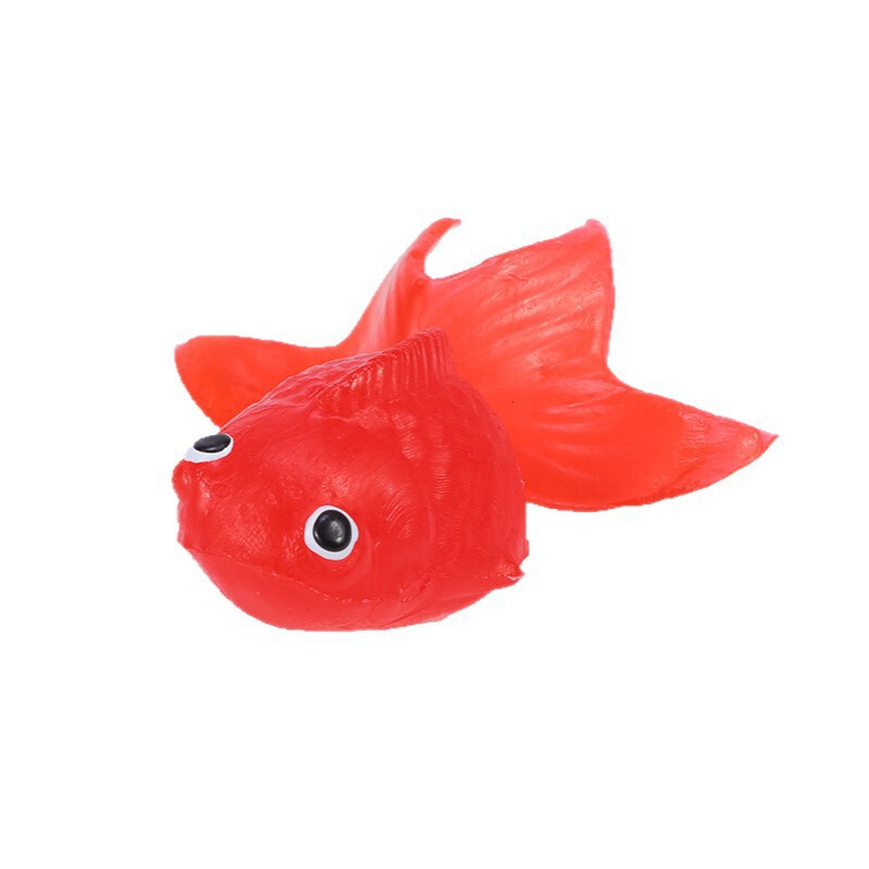 工場直接供給模擬ソフトプラスチック金魚 5 センチメートル TPR フローティングソフトプラスチック屋内と屋外の子供用釣りおもちゃ|undefined