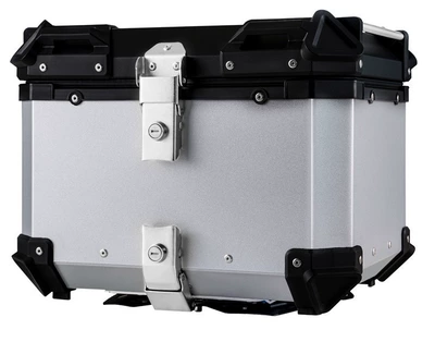 Motorcycle trunk – Cross-Border Sales Exclusively for Motorcycles - 45l-flat-silver