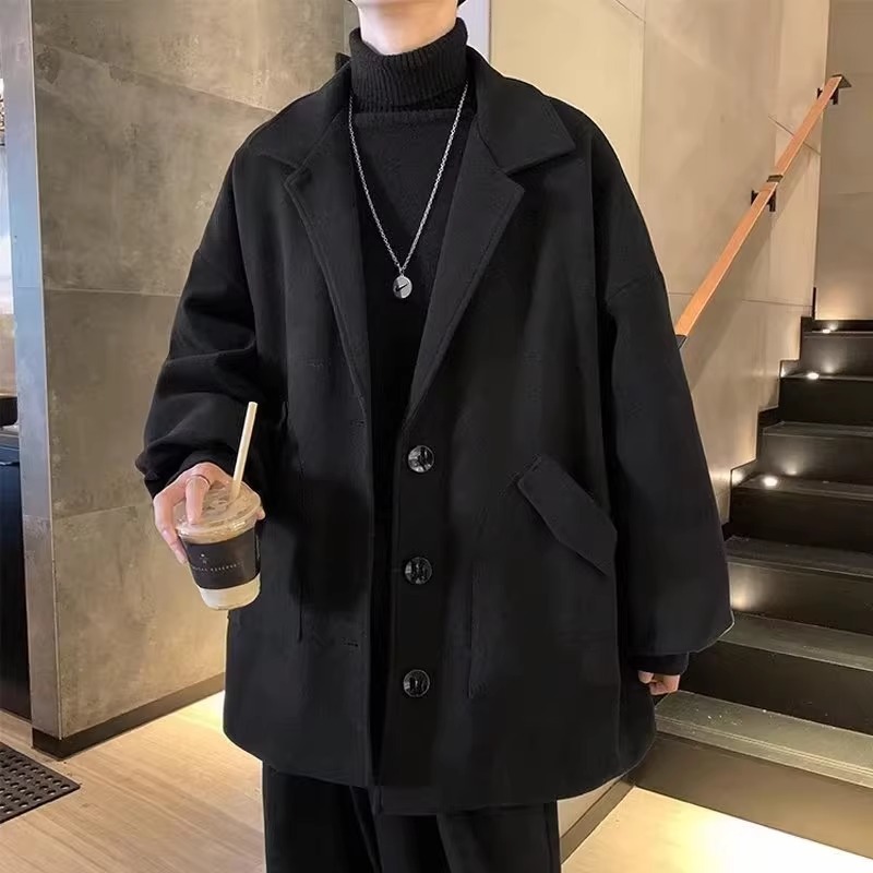 [Single piece] Jacket black -