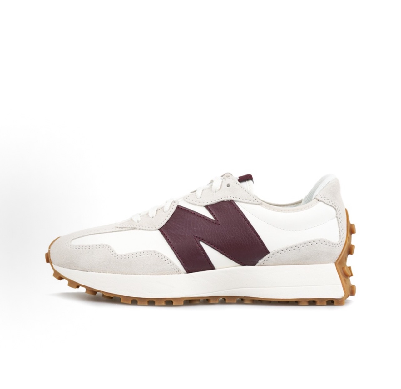 Putian Chunyuan nb327 Yuanzu gris negro samurai zapatos de hombre ligero de suela gruesa deportiva casual zapatos de mujer retro zapatos papá