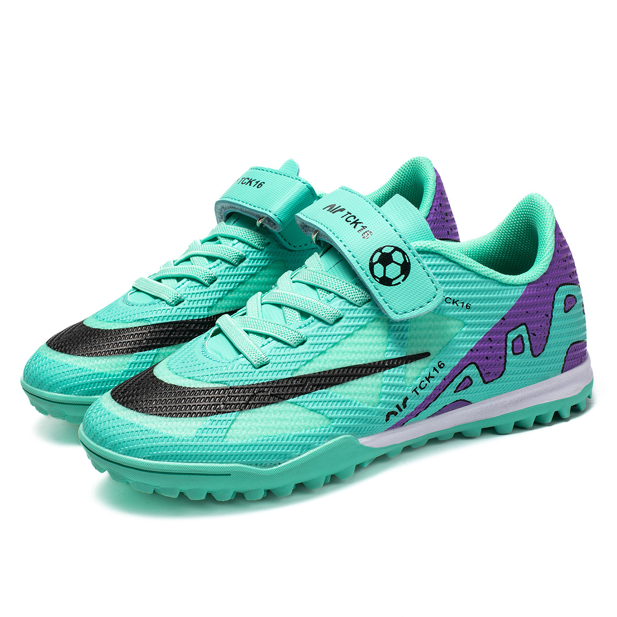 2025 nuevo entrenamiento de clavos transfronterizos zapatos juveniles zapatos deportivos para niños zapatos de fútbol antideslizantes para hombres y mujeres