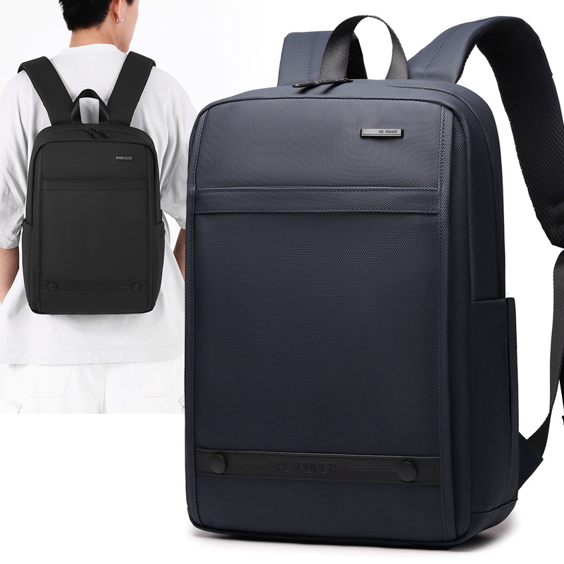 WEPOWER nuevo tipo de negocio, mochila simple y ligera, bolso de computadora portátil, mochila de gran capacidad.