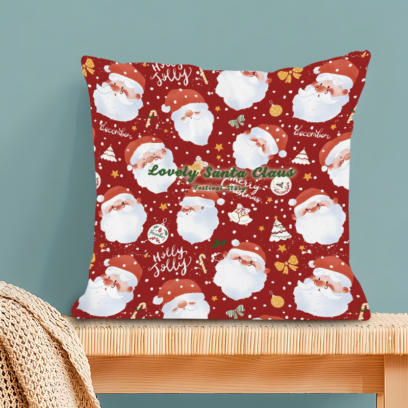 만화 크리스마스 베개-6