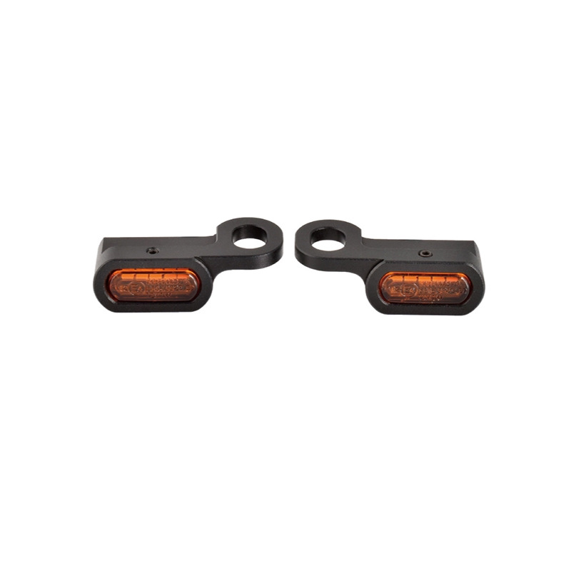 Harley Glide Handlebar Indicator Led Turn Signal Harley Touring Series Mini Driving Light Signal Turn