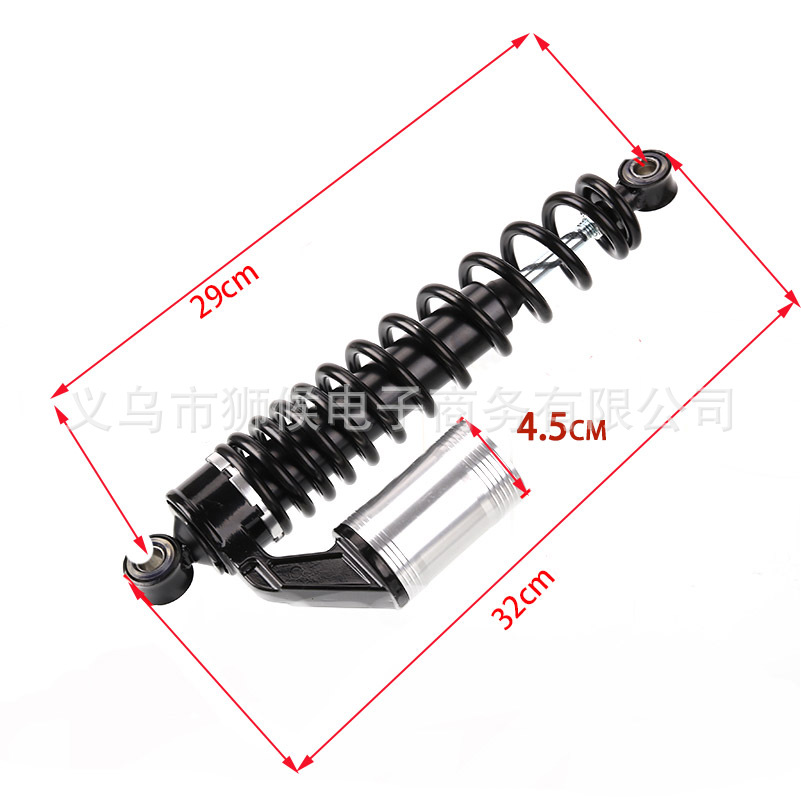 Wholesale Electric Vehicle Accessories Rear Shock Absorber Motorcycle Scooter Hydraulic Comfort Soft Air Bag Rear Spring Shock Absorber
