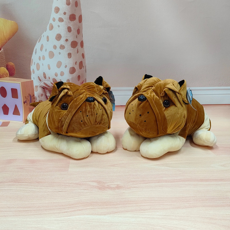 Set Dudu Shar-Pei Dog Plush Toy Companion Comfort Healing Dog Leg Pillow Doll Children's Toy