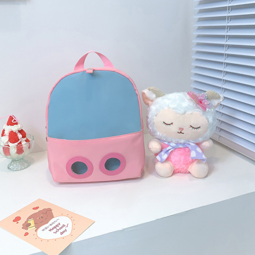 New Fashion Children's Backpack Cute Cartoon Lamb Doll Kindergarten School Bag Girl Backpack Manufacturer Wholesale