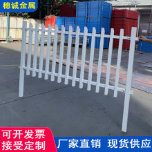 学校厂区围墙铁栅栏户外围栏锌钢铁艺围栏小区防盗焊接成品栏杆