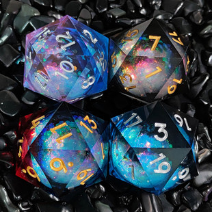20���֬��ɳ����35mmҺ�w����DND���c���³�TRPG����ɫ��D20