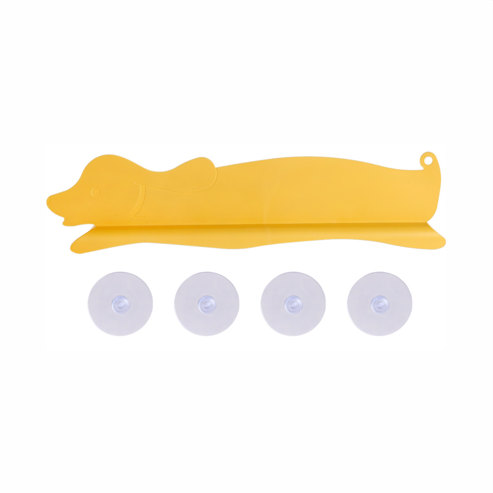 Cocina ventosa Placa de retención de agua fregadero del hogar plato de lavado a prueba de salpicaduras de agua ventosa partición de silicona Placa de retención de agua al por mayor