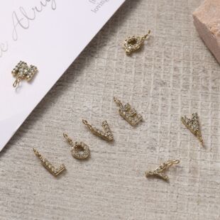 ���º��s΢��ʯӢ��26��ĸ������Ů14k��ɫ���diy�Ʒ���