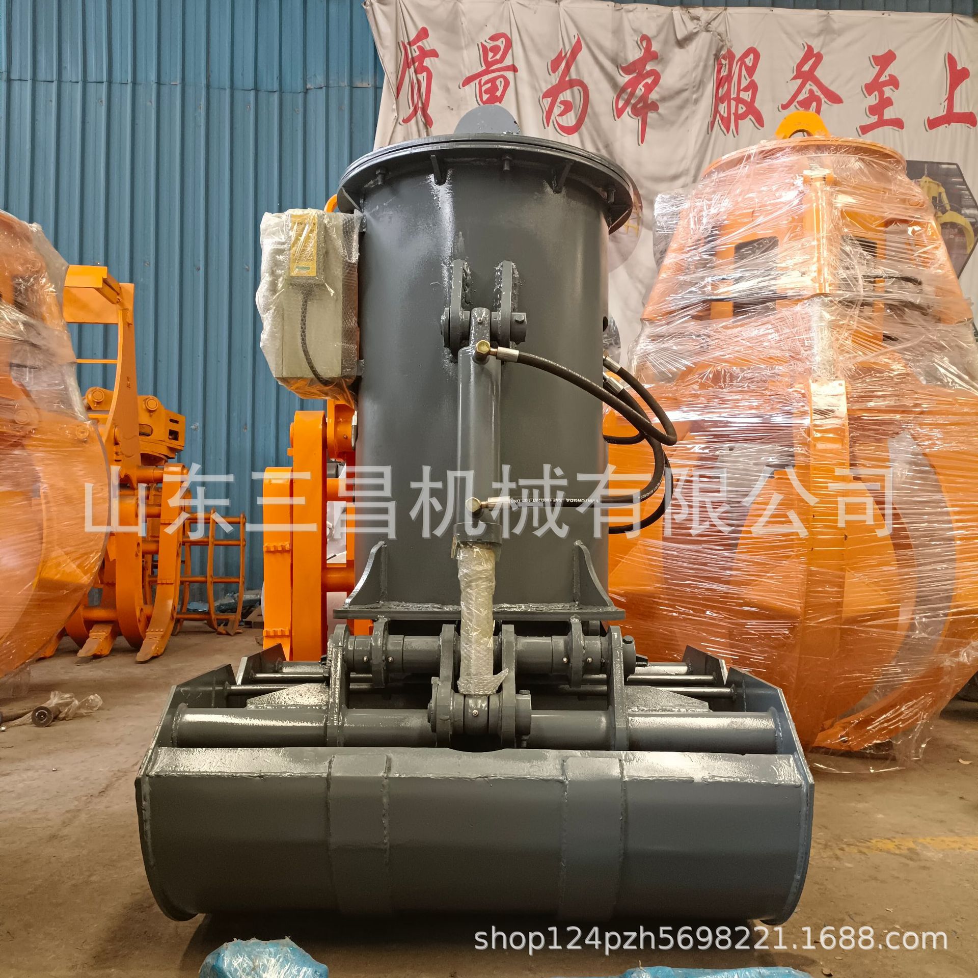 电动液压起重抓斗单索多瓣式抓斗贝型抓斗 起重机多方定制抓斗