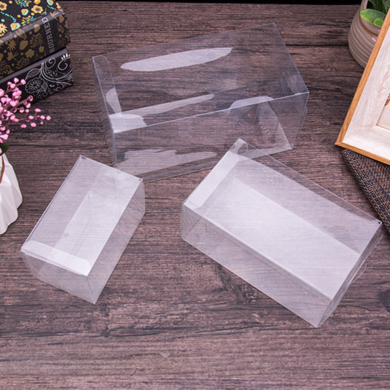 PVC透明盒子PET胶盒喜糖外包装盒长正方形小礼品盒子装饰品包装盒