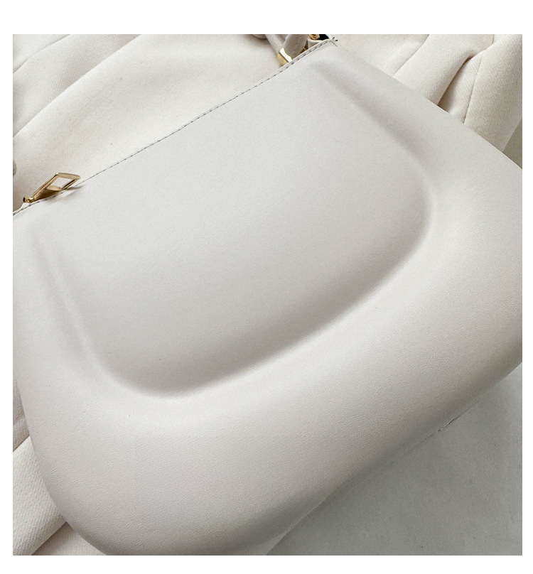 Crossbody Bag 2023 New PU Fashion Solid Color Elegant Underarm Bag Stylish Shoulder Bag Winter Women_voghion.com