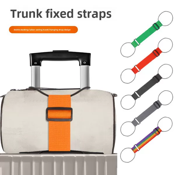 Cross-Border Manufacturer Luggage Packing Straps, Travel Bag Fixing Straps, Luggage Elastic Straps, Luggage Binding Straps