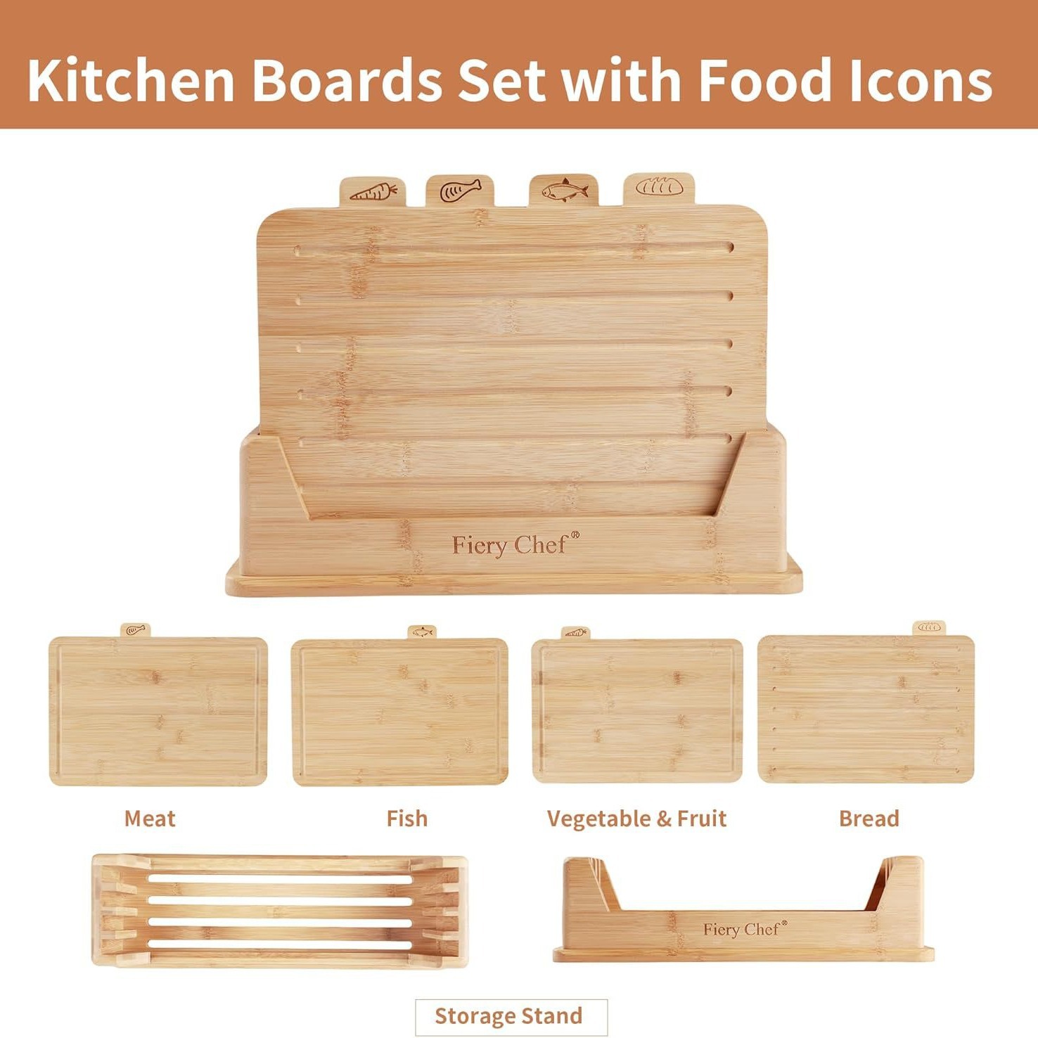 simple tablero de bambú de clasificación tablero de corte de madera sólida casera tablero de corte de frutas tablero de escritorio anti moho antibacteriano