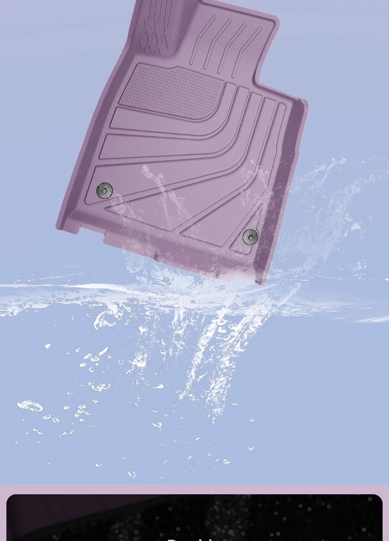 Suitable for Xiaomi Su7 Foot Pads Tpe Injection Molding Process Anti-Scratch and Wear-Resistant Fully Surrounded Carpet Interior Special Products