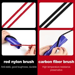 Suitable for Dyson vacuum cleaner V7V8V10V11 main roller brush strip direct drive electric ground brush soft fur corduroy strip accessories