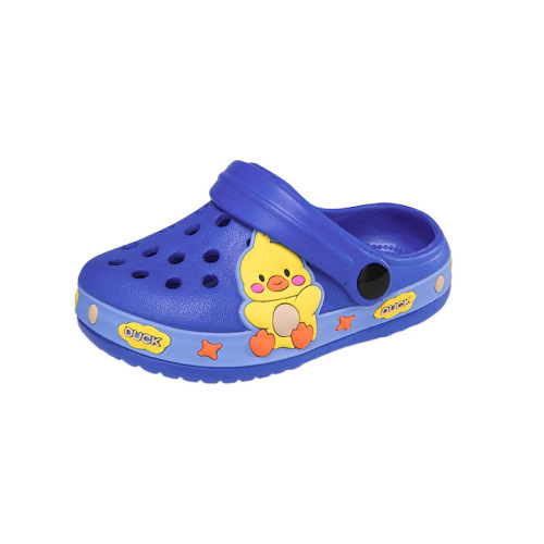 Boys' and Girls' Closed-Toe Croc-Style Shoes, Children's Garden Shoes, Cartoon Beach Shoes, Summer Kids' Crocks