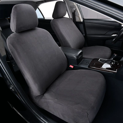 Universal front seat covers for: Universal seat cover - de-rong-black-front-row-style-a-quantity-1-one-size-fits-all-universal