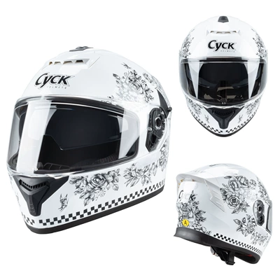 Electric Motorcycle Helmet for Men and Women, Suitable for All Seasons, 3C Certified Motorcycle Full-Face Helmet, Dot Safety Helmet for Electric Vehicles (Motosiklet dəbilqələri)