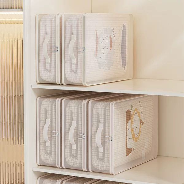 Original Design Foldableable Seasonal Pull-Out Clothes Storage Mesh Storage Bag Home Clothes Storage Bag Dormitory