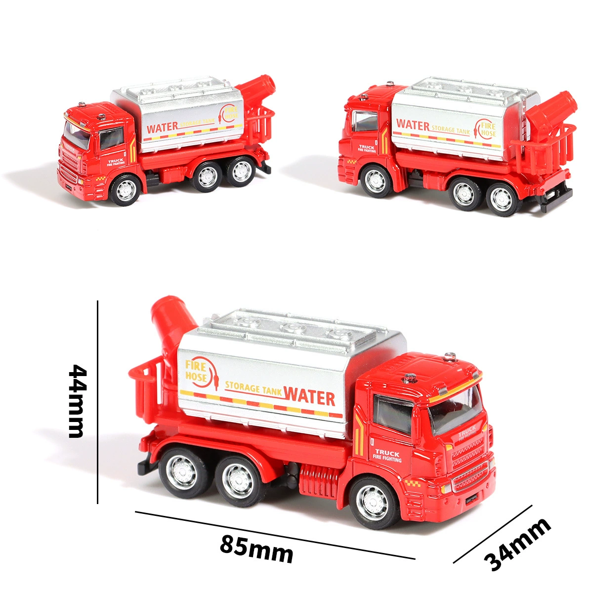 Toy car for boys, scale 1:64