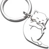 Cartoon keychain stainless steel, jewelry for beloved, pendant, wholesale