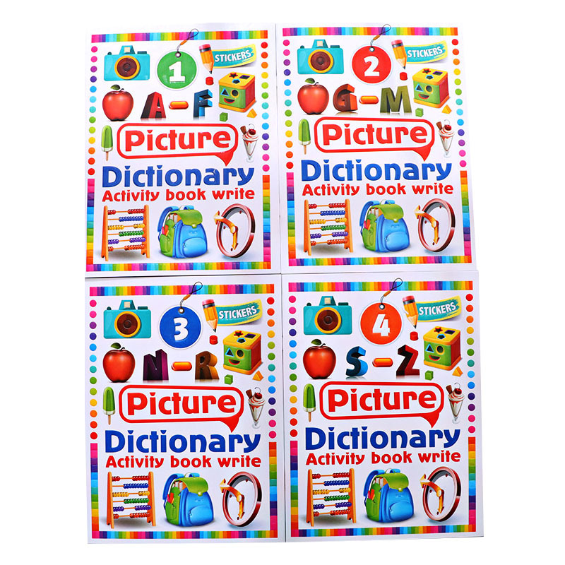 卡通贴纸游戏书2-6岁宝宝益智力玩具动脑贴贴画儿童启蒙早教认知|ms