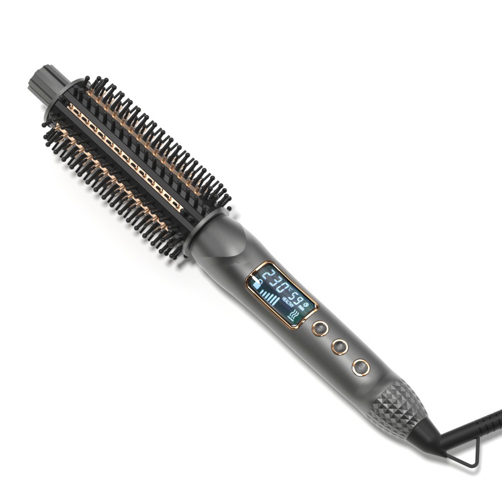 8603A-LX eléctrica curling peine cuidado del cabello corto calefacción eléctrica peine mullido perm curling peine hebilla interior no duele el pelo recto peine image 6