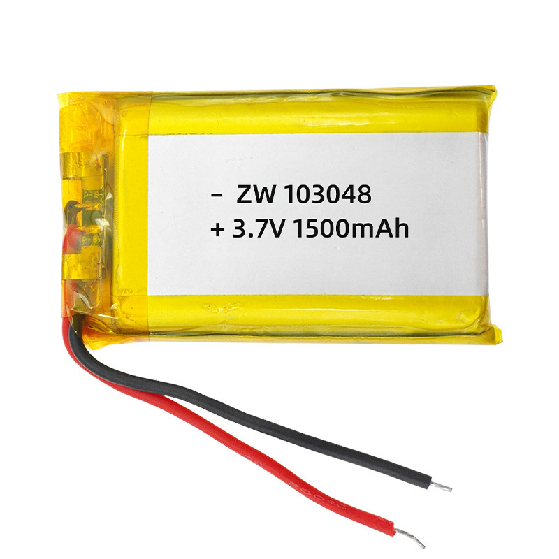 103048 リチウム電池 1500mAh 美容機器マッサージャー Bluetooth スピーカー LED 3.7V ポリマーリチウム電池|undefined