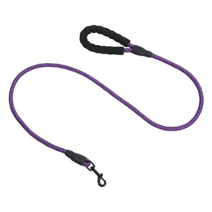 Cross-border in stock supply explosion-proof punching reflective pet supplies traction rope small large dog chain dog walking rope foam