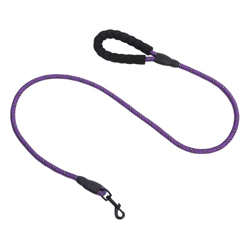 Трансграничная поставка на складе Взрывозащищенная штамповка Светоотражающие принадлежности для домашних животных Тяговая веревка маленькая большая цепь для собак веревка для выгула собак пена